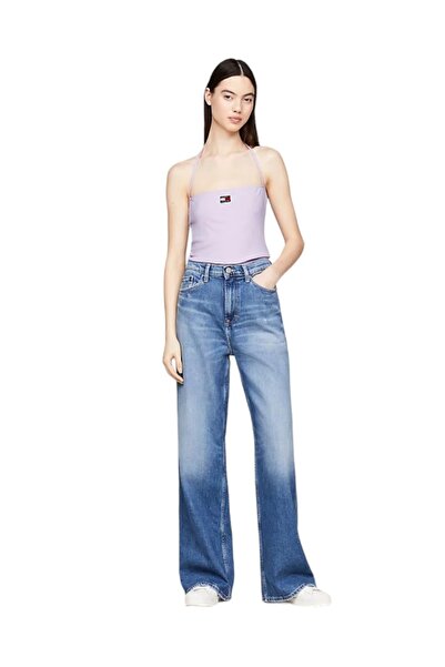 Tommy Hilfiger Tjw Slim Rib Badge Strap Top T-Shirt