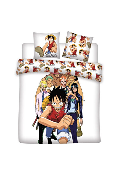 ONE PİECE dublu, dublu cuvertură de pat 240×220cm, 65x65 cm