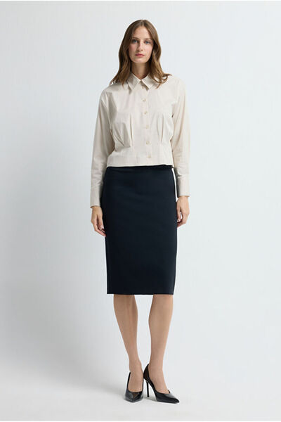 adL Pile Detaylı Gömlek