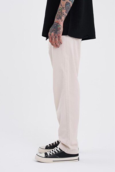 Machinist Ανδρικό παντελόνι τζιν Basic Solid Sand