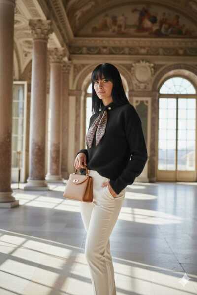 SAYZEN PULOVER TRICOTAT YUMOŞ CU GĂLĂ DE CĂMAȘĂ