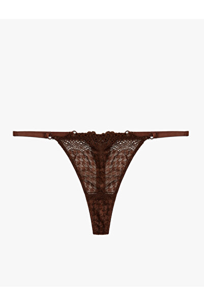 Koton Σλιπ με λεπτομέρεια από δαντέλα από μείγμα βισκόζης