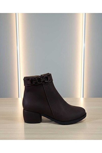 VARLIK AYAKKABI ΝΕΑ ΣΕΖΟΝ ΜΠΟΤΑΚΙΑ ΜΕ ΧΑΜΗΛΟ ΤΑΚΟΥΝΙ ΣΕ ΚΑΦΕ ΑΠΟΧΡΩΣΗ