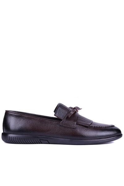 Ahmed Hamdi Bey Hardy Brown Men's Leather Shoes