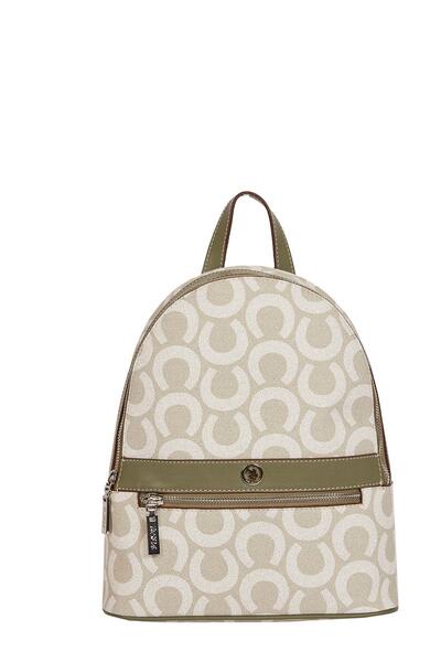 U.S. Polo Assn. Women's Backpack Stone-Khaki Us23199