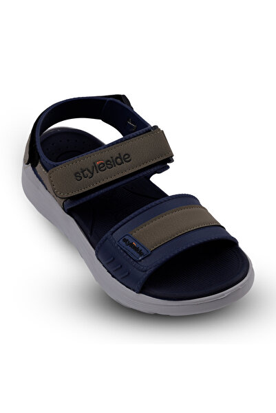 style side Casual sandal with adjustable Velcro straps