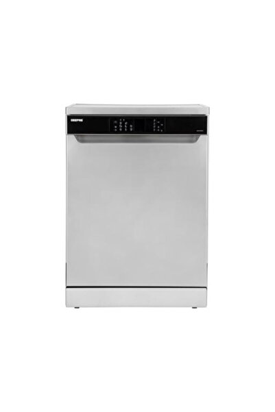 Geepas Free Standing Dishwasher GDW1464SV - 13 Place Settings, 7 Programs, Stainless Steel Tub