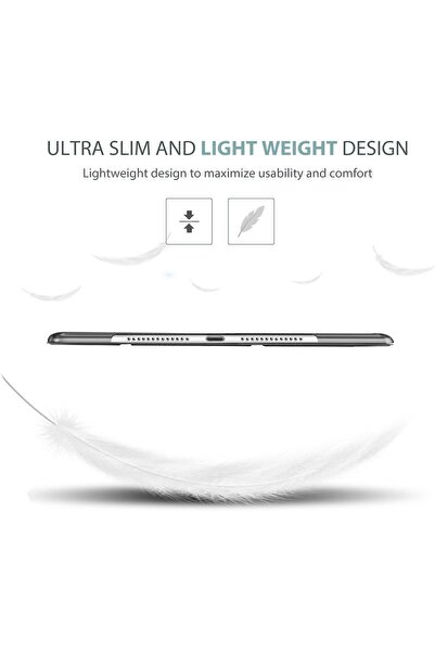 Generic Smart Cat Cot Case for iPad Air 2/5/6 – Slim Magnetic Flip Cover with Auto Wake/Sleep