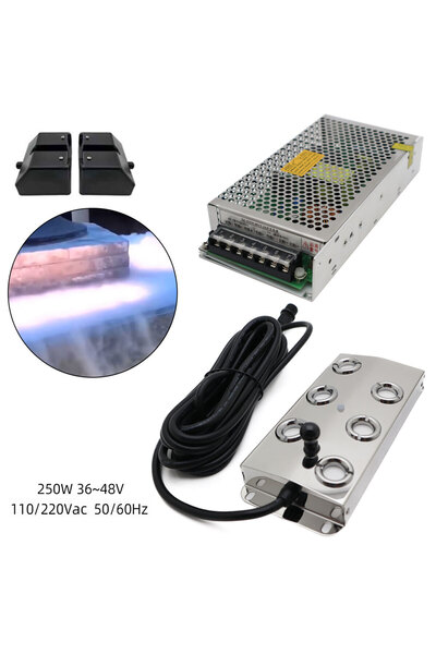 Generic Humidifier fog generator ultrasonic 6 heads with power adapter