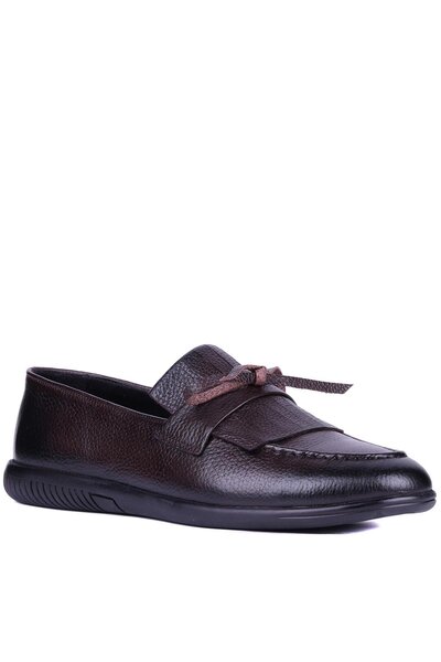 Ahmed Hamdi Bey Hardy Brown Men's Leather Shoes