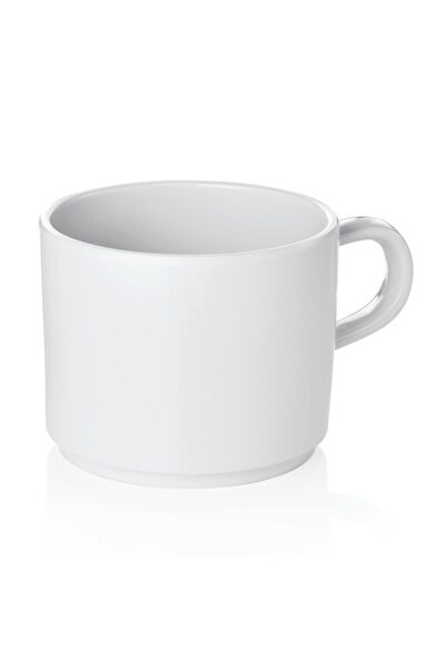 WAS White melamine mug with handle, 200 ml