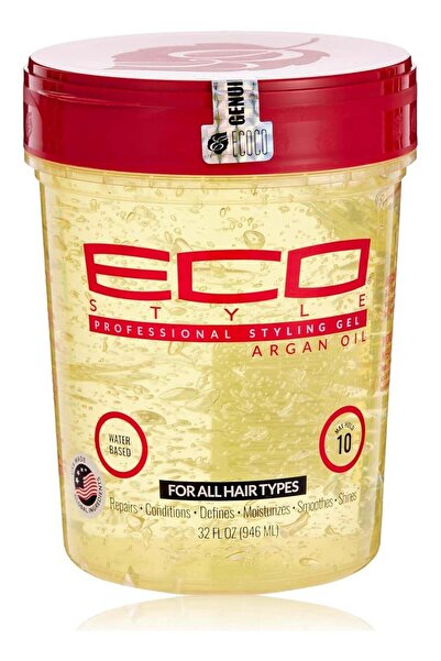 ECO STYLE جل تصفيف الشعر الاحترافي بزيت الأرغان 946 مل