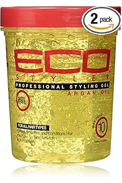 ECOCO جل تصفيف الشعر EcoStyler بزيت الأرغان المغربي 32 أونصة