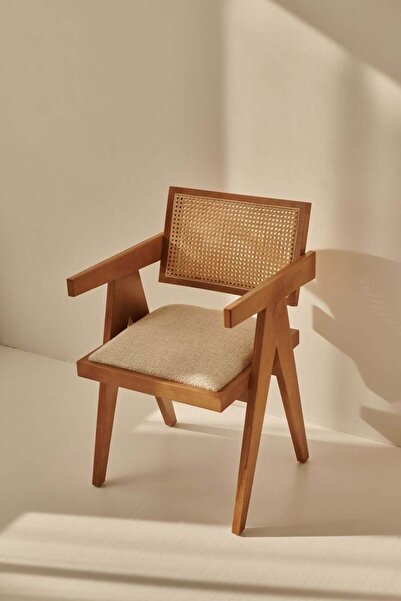 Işık Concept Kare Kollu Hasırlı Sandalye