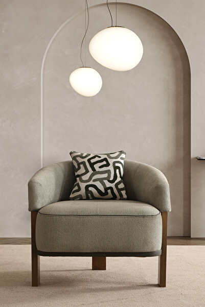 Eymense Molde Tekli Koltuk Berjer