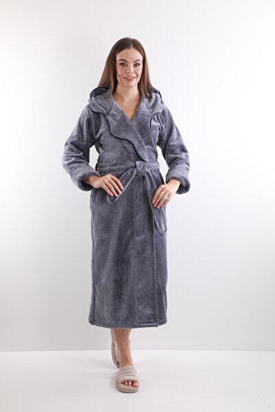 Wild Love Women's 100% Bamboo Hooded Robe – Extra Soft Bathrobe