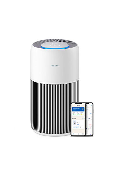Philips AC2220/10 Akıllı Hava Temizleyici 2200 Serisi, Ultra sessiz, HEPA ve Aktif Karbon Filtresi