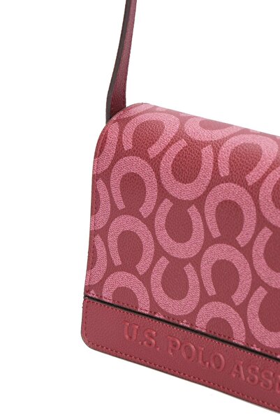 U.S. Polo Assn. Women's Crossbody Bag Claret Red Us22517