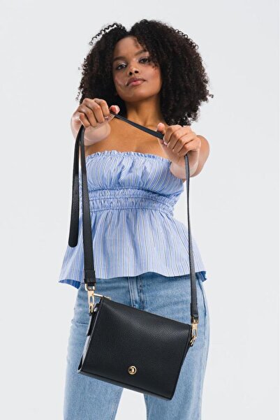 U.S. Polo Assn. Cross Strap Women's Bag Black Us25204