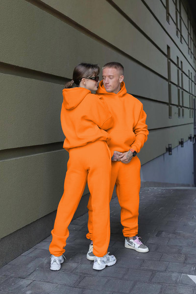 CMZ COLLECTİON Special Tracksuit Set for Couples, Fleece Thick Sweatshirt and...