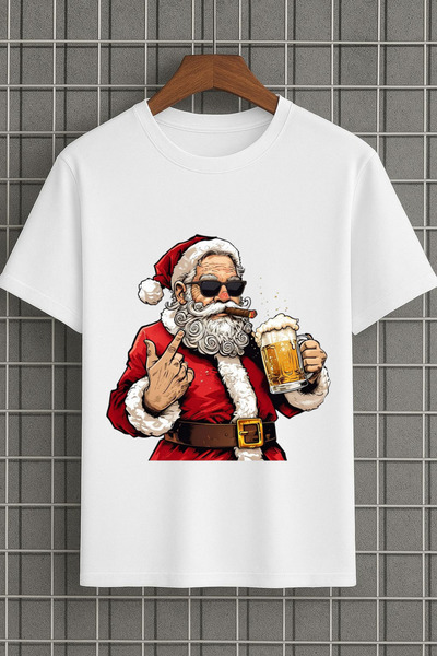lovver Christmas Noel Year-End Special Design Santa Claus Concept 100% Cotton...
