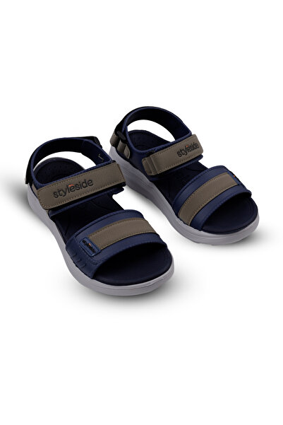 style side Casual sandal with adjustable Velcro straps