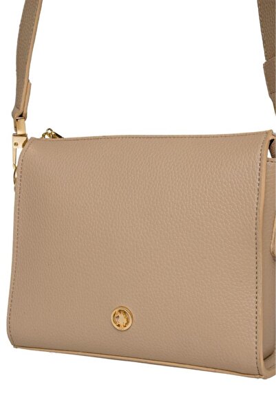U.S. Polo Assn. Cross Strap Women's Bag Beige Us25204