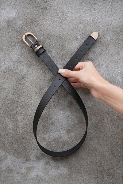 MODAM HİFA Antique Buckle Vintage Style Women's Belt Trouser Belt Dress Belt Shirt Belt Waist Belt