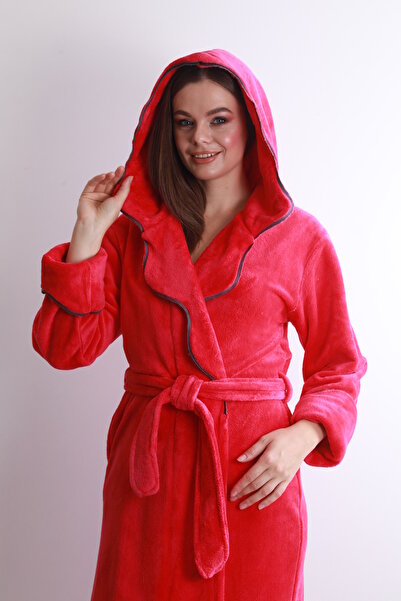 Wild Love Women's 100% Bamboo Hooded Robe – Extra Soft Bathrobe