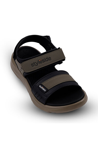 style side Casual sandal with adjustable Velcro straps