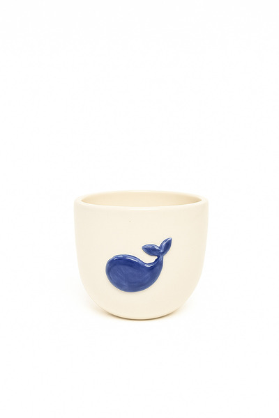 uğurlu dükkan Blue Fish Handless Cup