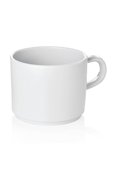 WAS White melamine mug with handle, 200 ml