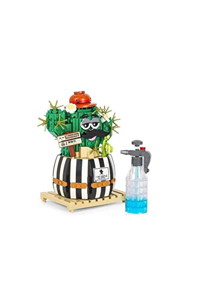 HAMMEN لعبة بناء هامين بريك على شكل صبار 578 قطعة