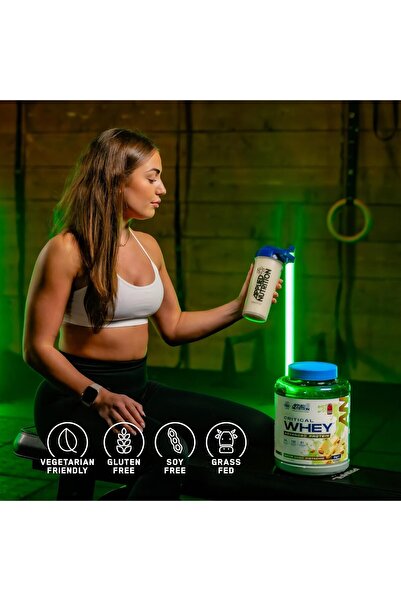 applied nutrition مسحوق بروتين كريتريول واي مع الأحماض الأمينية المتسلسلة وغلوتامين (2 كجم - 67 حصة) (نكهة الكوكيز والكريمة)، عالي البروتين + لتسريع التعافي