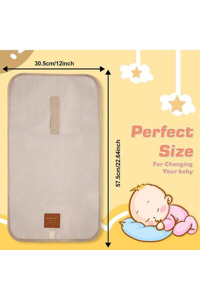 Generic Portable Baby Changing Pad - Waterproof, Foldable, Wipe-Clean (JKJ&ZXZ)
