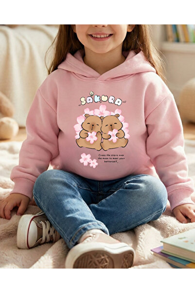 Touz Moda Χοντρό κουκούλα με κουκούλα της σειράς Young Capibara Series 3