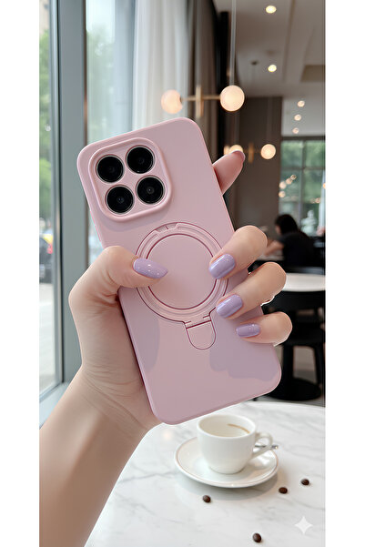 TechTrove حافظة هاتف شاومي 15T بتصميم ناعم مع حلقة ماجسيف وغطاء مخملي داخلي