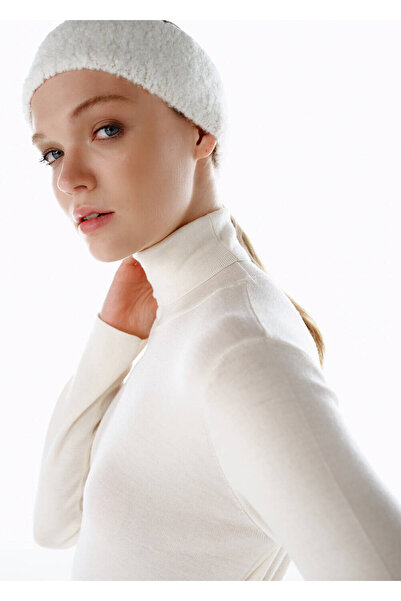 Knitss Alpaca Blend Ecru Headband