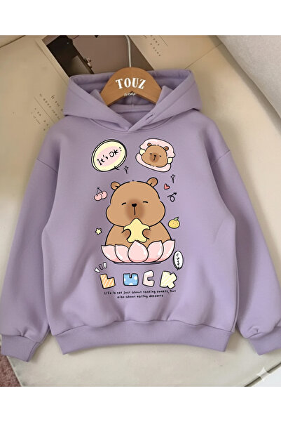 Touz Moda Χοντρό κουκούλα με κουκούλα της σειράς Young Capibara Series 3