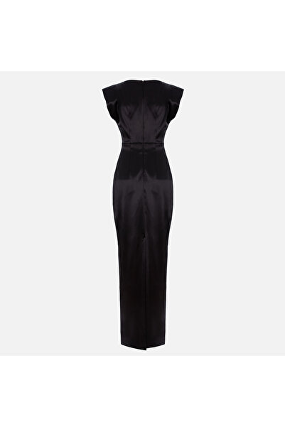 Enchanté Sori LONG DRESS WITH HAND-STITCHED APPLIQUÉS