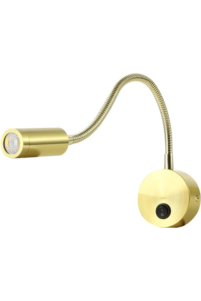 HAMER Modern gold wall sconce light, yellow light color