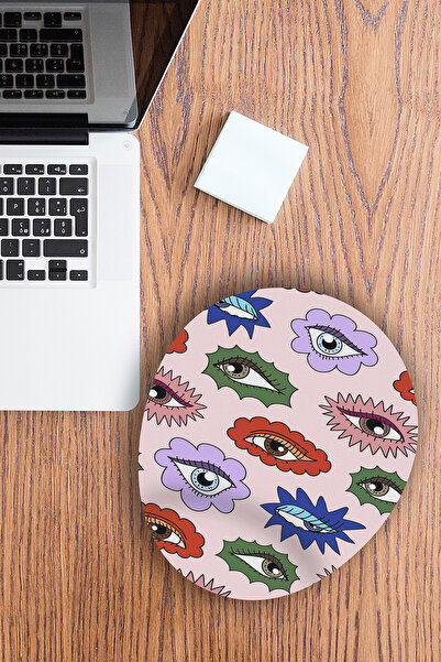 Ormira Konsept لوحة ماوس ملونة للعيون مطبوع