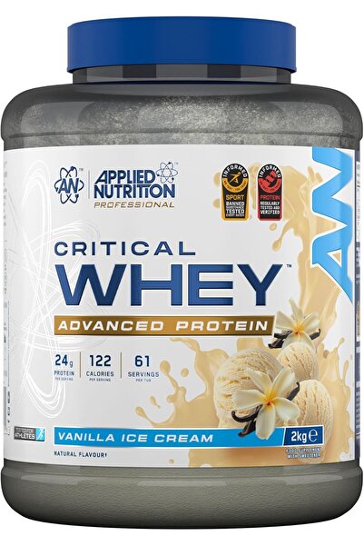 applied nutrition Critical Whey Protein Powder - 2 kg (Vanilla Ice Cream)