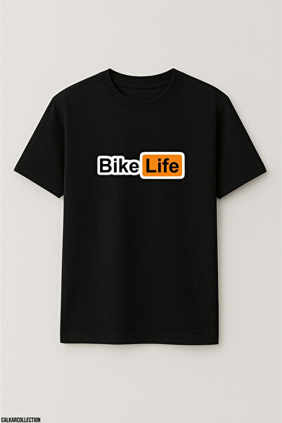 CALKARCOLLECTION Unisex Oversized Bike Life T-Shirt