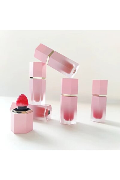 OEM Fard de obraz lichid, NovaCharm Pink Blossom, Fard de obraz lichid, Burețel aplicator, Finish Matte, 6 g