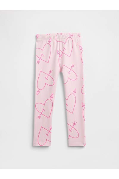 GAP Kız Bebek Pembe Pull-On Stretch Jersey Tayt