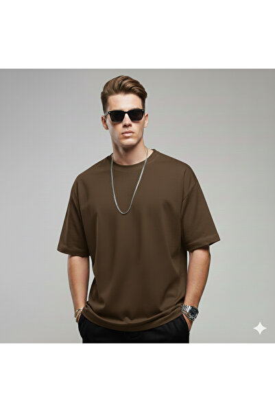 KVİNS Premium Kompaktno Pamučni džersej | Muška širok kroj majica | Dugotraja...