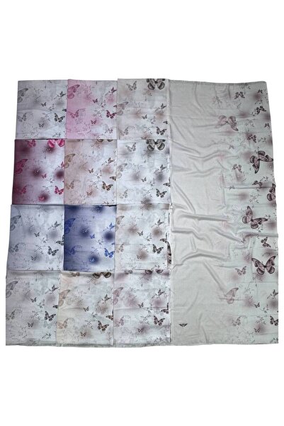 ALDAİR 12 قطعة من قماش الفسكوز الباشمينا بنمط رقمي بوزن 110 جرام