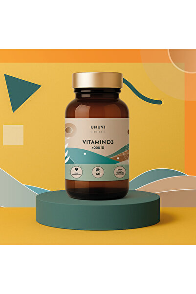 UNUVI - Vitamin D3 4000 IU | 60 capsules