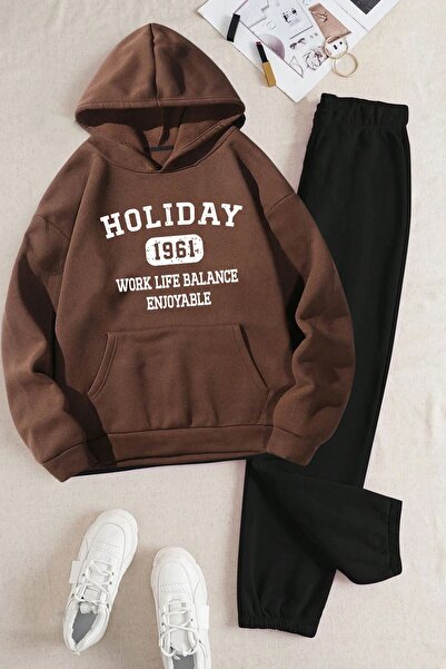 trendypassion Σετ φόρμας Holiday printed